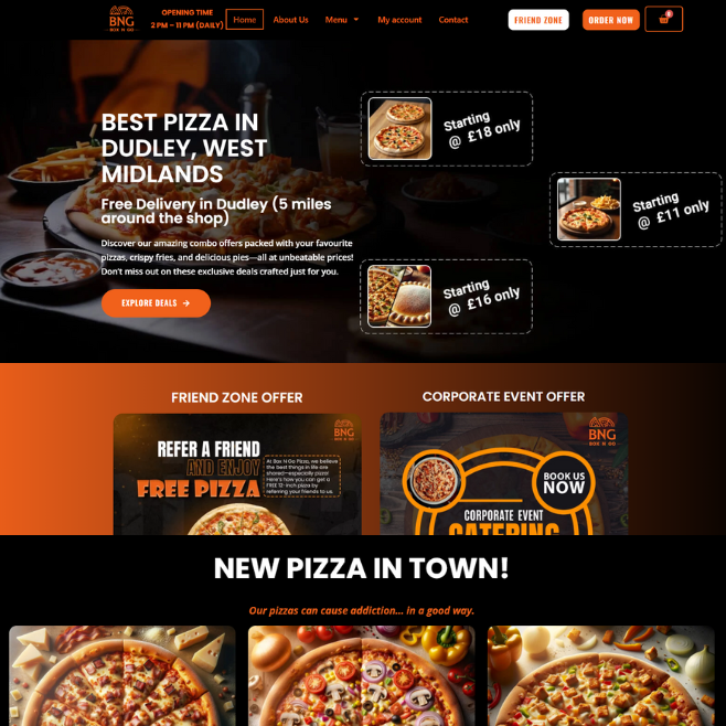 BNG Pizza project
